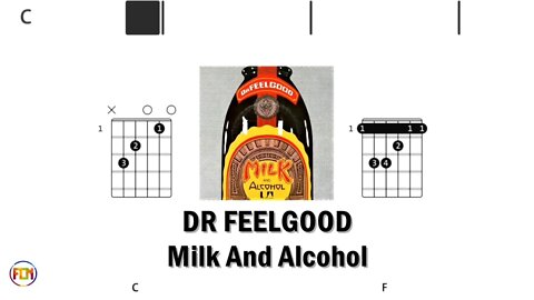 DR FEELGOOD Milk And Alcohol - (Chords & Lyrics like a Karaoke) HD