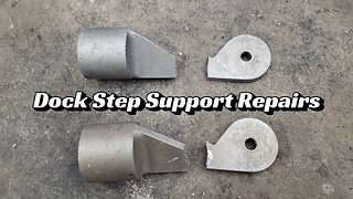 Aluminum Dock Steps Support Repairs