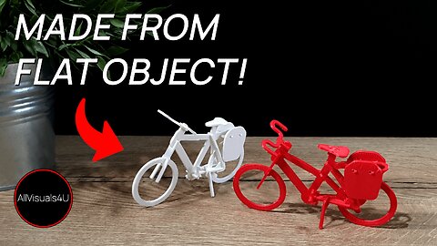 🚲 The Perfect Giveaway - Ultimate 3D Print Gift - 3D Printed Bike Model