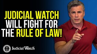 TRUMP INDICTED: Judicial Watch Will Fight for the Rule of Law!