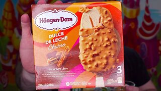 Haagen-Dazs Dulce De Leche Churro Ice Cream Bars Review