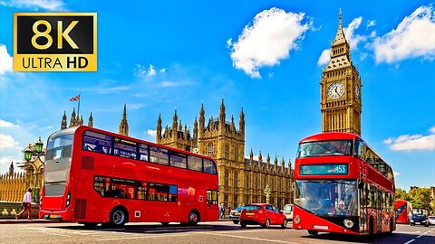 London, United Kingdom 8K VIDEO Ultra HD - Capital of England