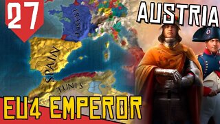 PU com a ESPANHA - EU4 Austria #27 [Série Gameplay Português PT-BR]