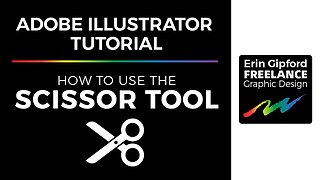 Adobe Illustrator Tutorial | Scissor Tool