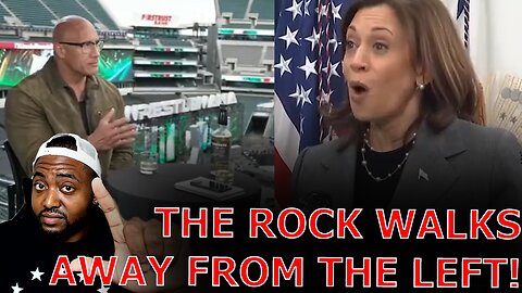 The Rock DECLARES He Will Not ENDORSE Joe Biden As Kamala Harris HUMILIATES HERSELF AGAIN!