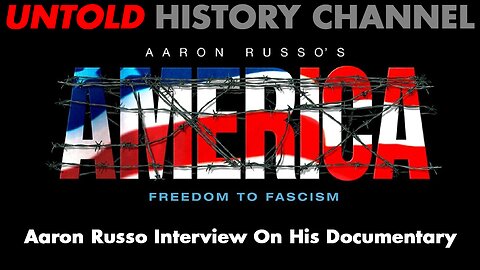 Post Friday Night Watch Party - Aaron Russo Interview on America: Freedom to Fascism