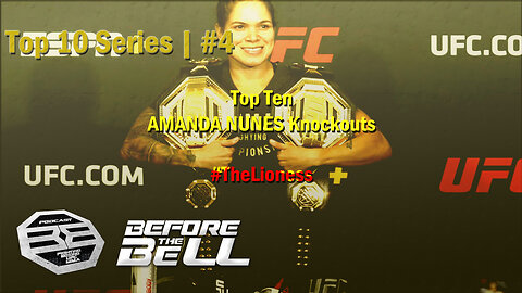 THE BEST AMANDA NUNES Knockouts | TOP TEN SERIES | #4