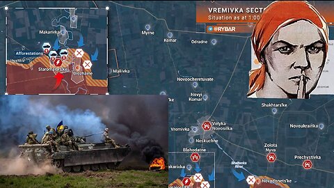 Ukraine War, Rybar Map, Combat Footage, and Breakdown for July 27th, 2023