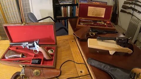 a look at old black powder Colt Revolvers.
