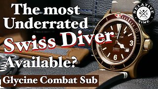 Swiss Made Diver For Under $400? Glycine Bronze Combat Sub Review [ GLO267 ]