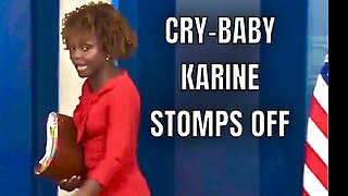 Karine STOMPS OUT of Today’s Briefing after REFUSING to call on Simon Ateba AGAIN!🏃‍♀️