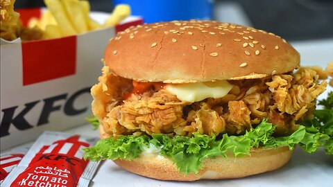 Zinger Burger KFC Style,Crispy Chicken Burger By Recipes Of The MEO G