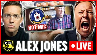🚨 Alex Jones Responds LIVE to CIA Agent CAUGHT On-Camera Admitting Feds TARGETED Him | LAWSUIT?