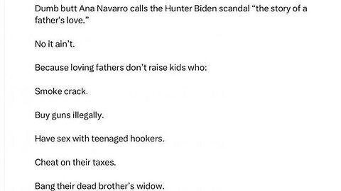 AOC & THE LIBERAL HYPOCRITE SATANIC DEMOCRAT PLANTATION CULT APPARENTLY LOVES & DEFEND HUNTER BIDEN