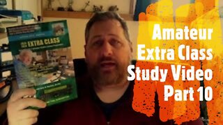 UPGRADE to Amateur Extra Class License! | Study along with me for your Extra class license, part 10