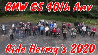 BMW GS 40th Anniversary Ride Hermys 2020