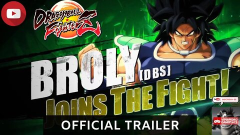 TRAILER OFICIAL GAMEPLAY BROLY (DBS) | DRAGON BALL FIGHTERZ SEASON PASS 2