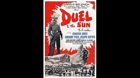 Duel in The Sun 1946 Gregory Peck & Jennifer Jones