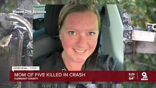 Mason mother of 5 killed in crash