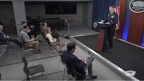 Pentagon briefing with press secretary Pat Ryder