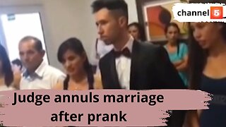 Judge annuls marriage after prank