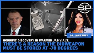 Horrific Discovery In Warmed Jab Vials: There's A Reason The Bioweapon Must Be Stored At -70 Degrees