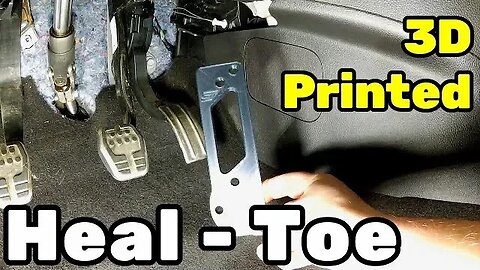 Better Heal-Toe, Fixing the Gas Pedal with a 3D Printed Focus ST Spacer