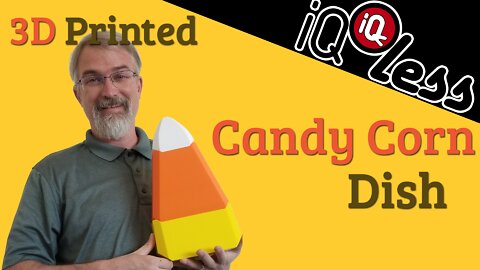 3D Printed Candy Corn Dish