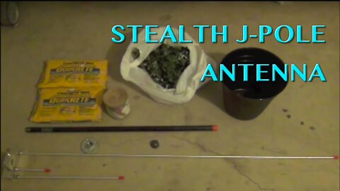 Ham Radio Antenna - J-Pole Stealth Antenna I (Do It Yourself)