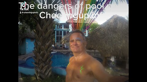 Dangers of a pool party!