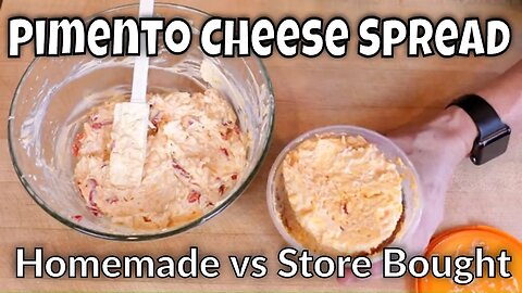 Pimento Cheddar Spread - So Much Better Than Store Bought