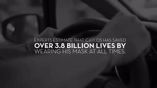BILLIONS of Lives Saved By Man Wearing a Mask Alone in His Car!