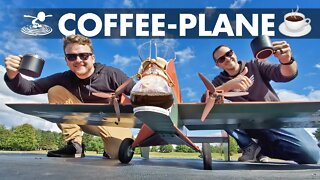 Brew Coffee Midair!? ☕️ We try to make a coffee-making plane!