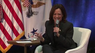 Kamala Harris Laughs while telling story about "BAD" conservatives
