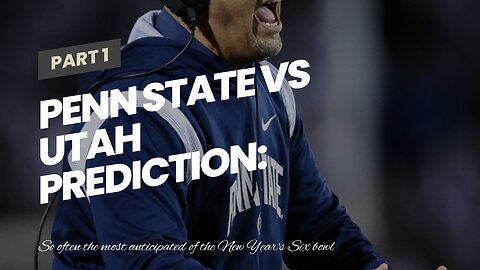 Penn State vs Utah Prediction: Rose Bowl Odds and Picks