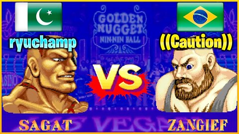 Street Fighter II': Champion Edition (ryuchamp Vs. ((Caution))) [Pakistan Vs. Brazil]