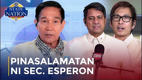 2 congressman, pinasalamatan ni Former NSA Esperon at Dr. Badoy sa malaking tulong sa BDP