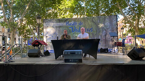 La Quinta Columna’s presentation at the Vallecas Book Fair, Madrid, May 18, 2024.