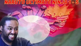 Naruto Ultimate Ninja 1 - 5 All Ultimate Jutsus Reaction