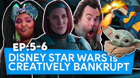 LIZZO and JACK BLACK are in Star Wars Now?!? Mandalorian S3 Ep 5-6