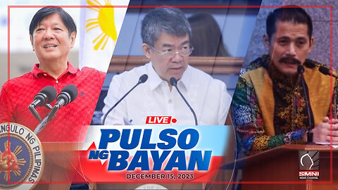 LIVE: Pulso ng Bayan kasama si Admar Vilando at Jade Calabroso | December 15, 2023