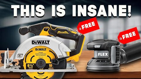 I wasn't going to make this video: but these power tool deals were just to good
