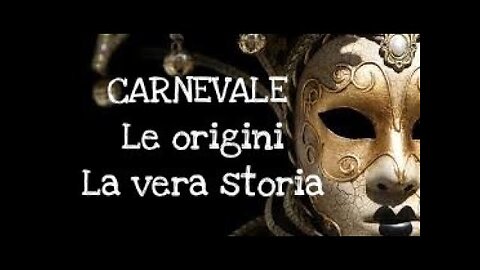 IL CARNEVALE e le origini egiziane-La vera storia DOCUMENTARIO un canale che si chiama il covo di Diana ripeto e che parla di stregoneria e di paganesimo..quindi questo dimostra che ho ragione a dire che sono pagani di merda i massoni