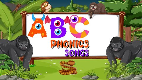 Phonics Song for Toddlers - ABC Song - ABC Alphabet Song for Children - ABC Phonics Song - ABC Songs