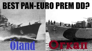 Comparing the Oland vs the Orkan in World of Warships Legends