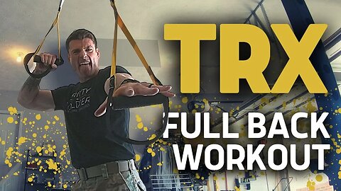 Full TRX Back Workout | FOLLOW ME