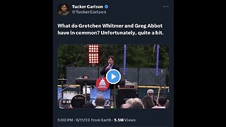 Captioned - What do Gretchen Whitmer and Greg Abbot have in common?