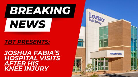 Joshua Fabia's Hospital Visits After His Knee Injury