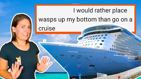 Reacting to Cruise Ship HATE Comments 😳🤣