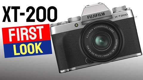 Fuji XT200 VLOG / Video Modes First Look - 15-45 kit lens